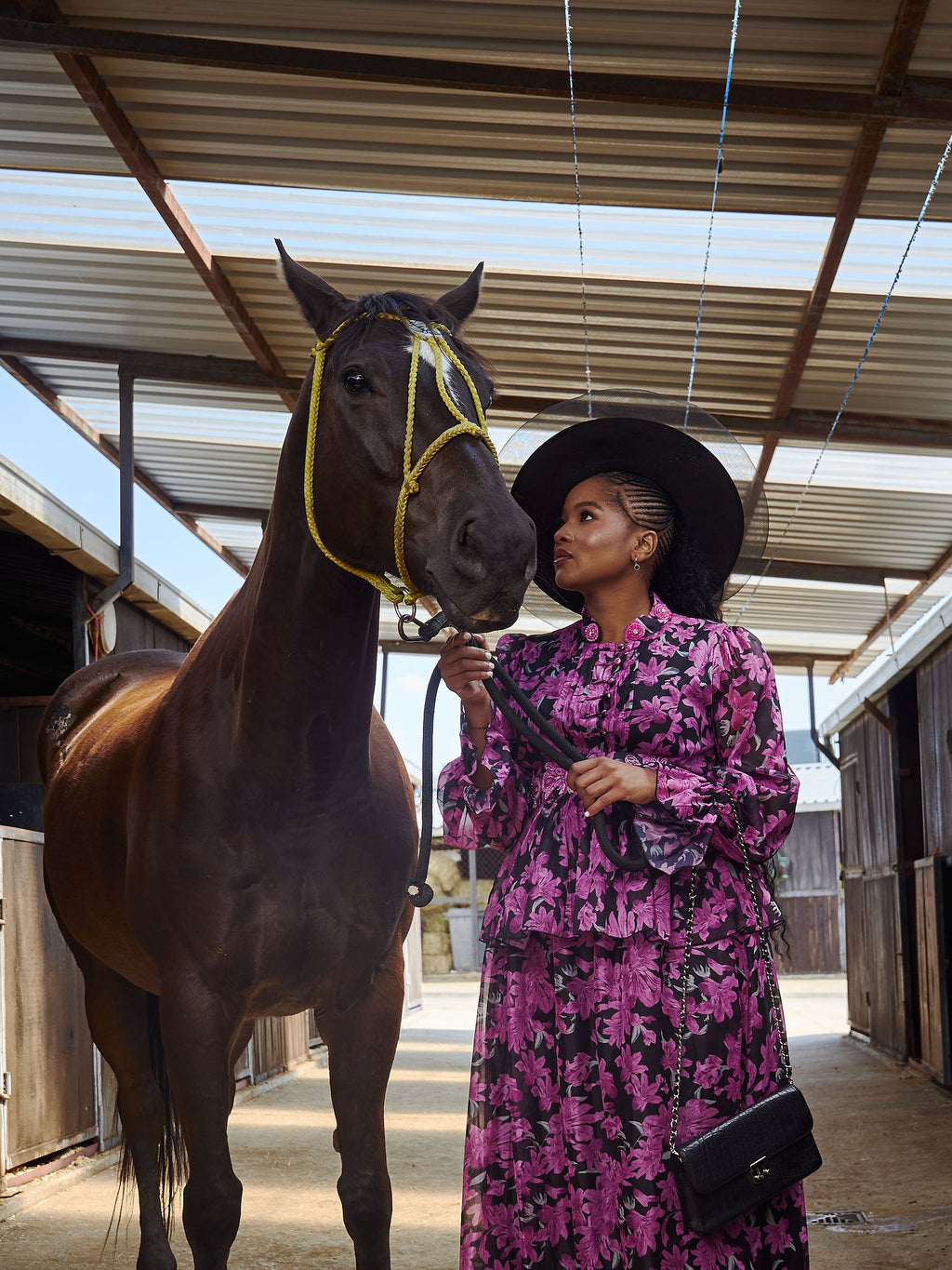 Victoiré at the African Polo Club