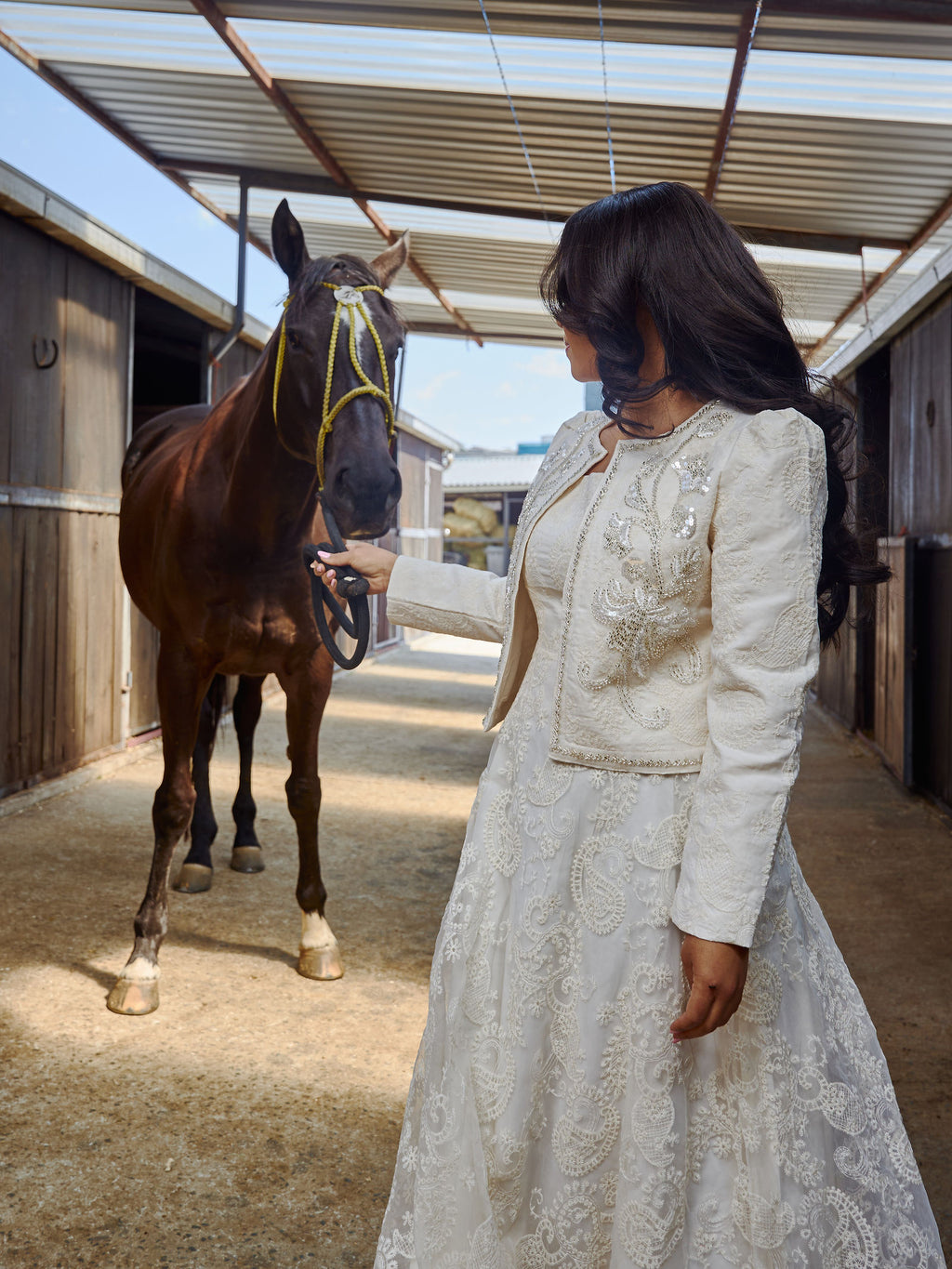 Victoiré at the African Polo Club