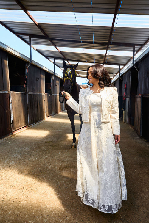 Victoiré at the African Polo Club