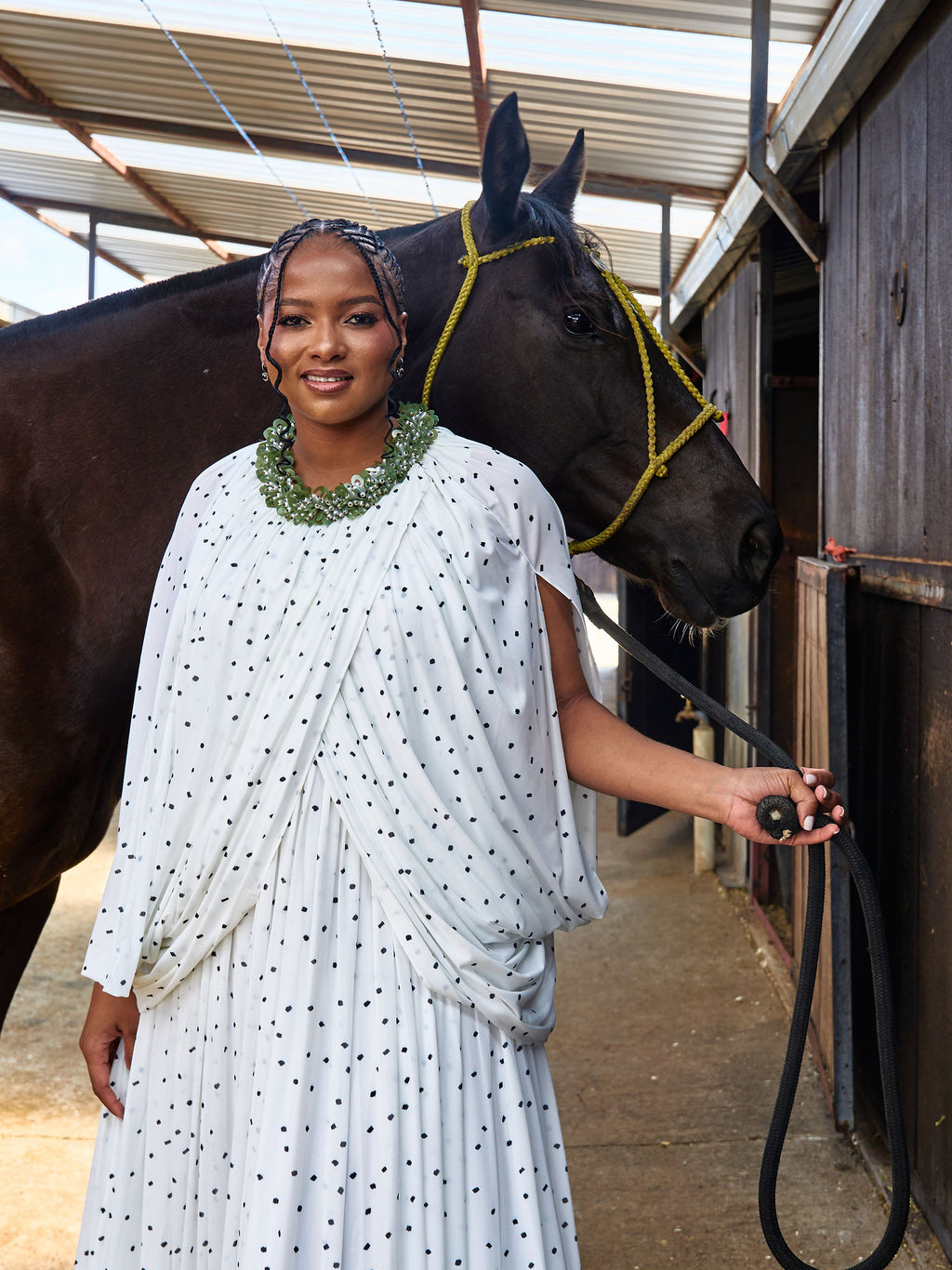 Victoiré at the African Polo Club