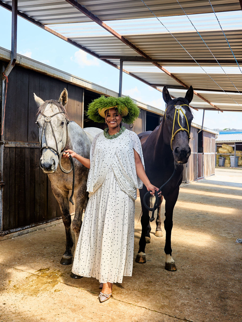 Victoiré at the African Polo Club