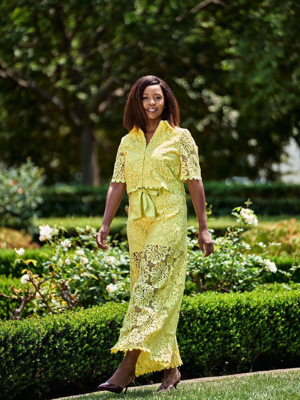 Victoiré at the African Polo Club
